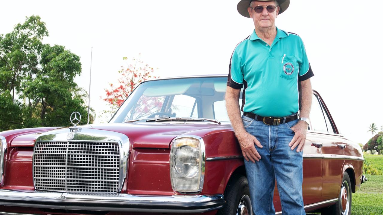 Ray White secretary of Mackay Vintage Motor Club. Picture: Michaela Harlow