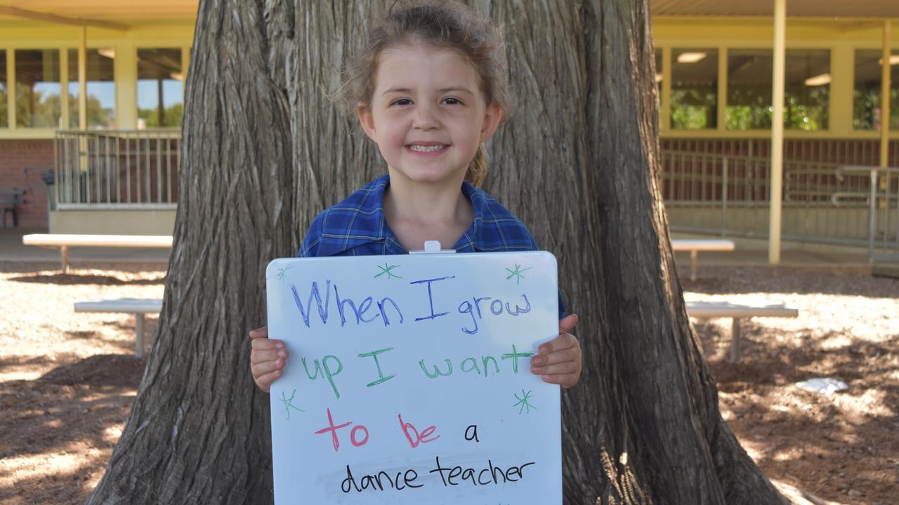 My First Year - South Wagga Public School students say what they would like to be when they grow up . Picture: Sam Turner