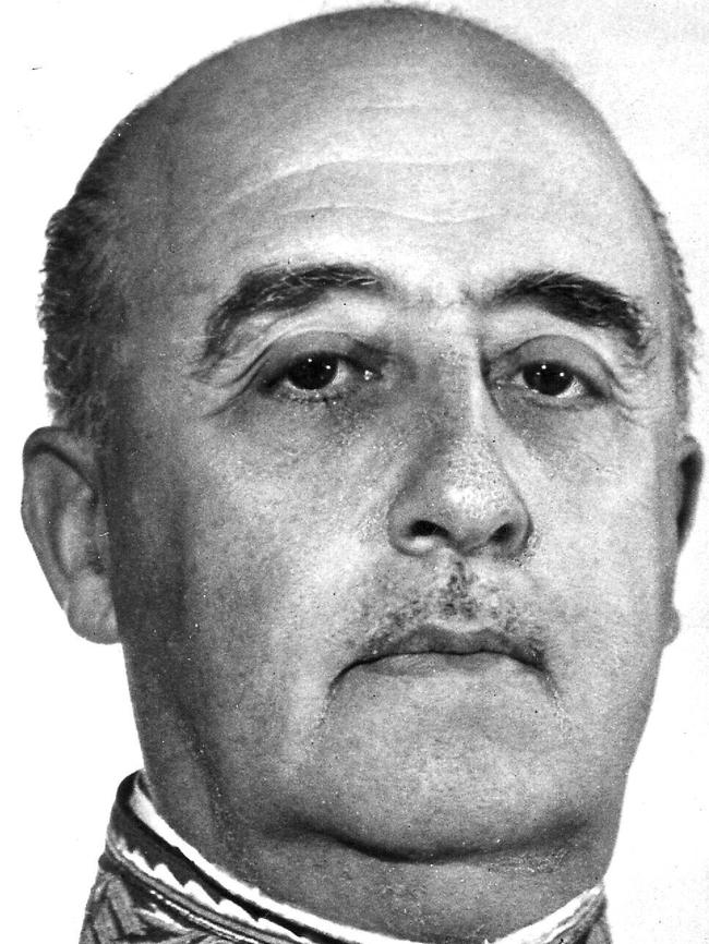 Pedro fought against General Francisco Franco (pictured) and his men in the Spanish Civil War in the 1930s