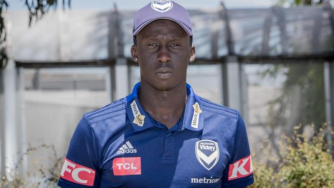 Thomas Deng outside the Parkville Youth Justice Centre.