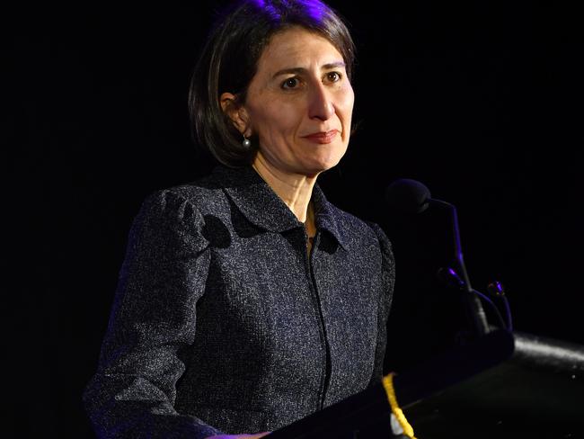 Premier Gladys Berejiklian will not speak in the lower house. Picture: AAP