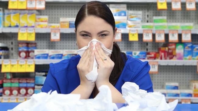 Tamara-Lee Stubbs is one of the many people on the Gold Coast hit hard by influenza last year. Photo by Richard Gosling