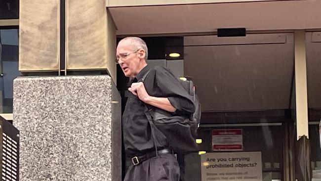 Nicolaas Ockert Bester outside of the Hobart Magistrates Court. Picture: Genevieve Holding