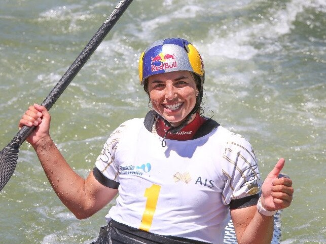 Australian slalom canoeist Jess Fox has put her hand up to receive the COVID vaccine to feel ‘safer’. Picture: Brodie Crawford- Jamie Troughton/ Describe Media