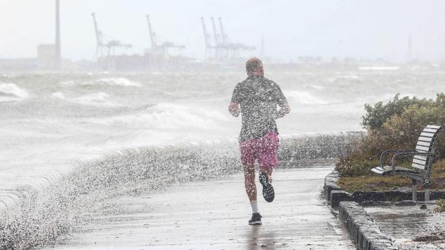 Guilt-free sleep-ins during bad weather might just be possible if we change our thinking on the amount of exercise we require. Picture: Ian Currie