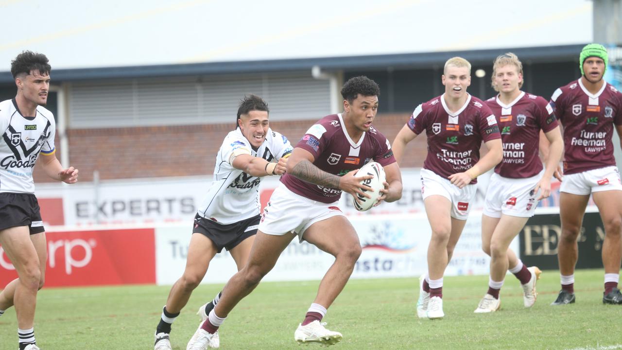 Burleigh vs. South Logan in the Meninga Cup. 20 April 2024 Miami Picture by Richard Gosling