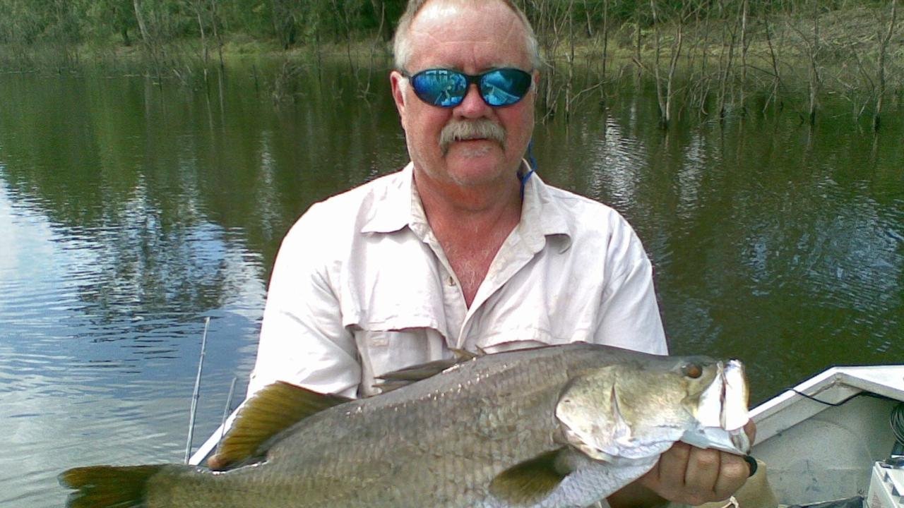 Scott Lynch with a barra.