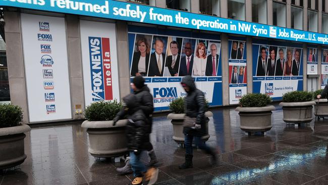 News Corp headquarters in New York City. Picture: AFP