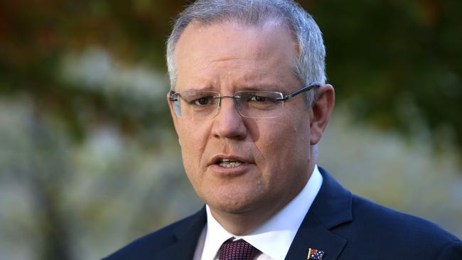 Treasurer Scott Morrison has indicated there won’t be many Budget ‘sweetners’. Picture: Kym Smith