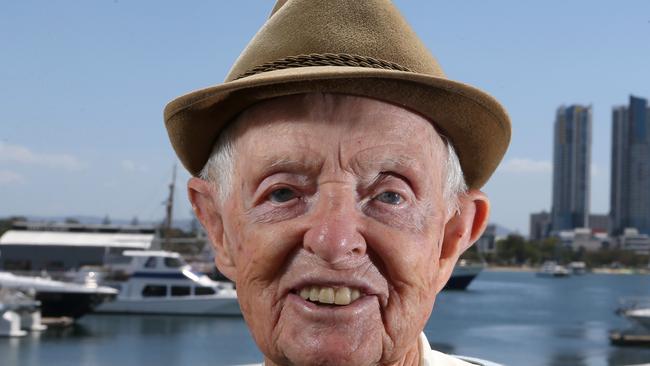 Edgar Britt rode Broad Arrow at the Melbourne Cup more than 80 years ago. Picture: Regi Varghese