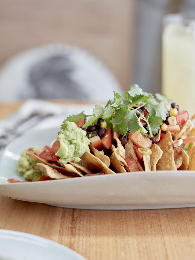 Nancy’s loaded nachos.