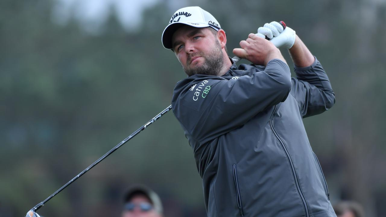 Marc Leishman in action in San Diego. Picture: Donald Miralle/Getty Images/AFP