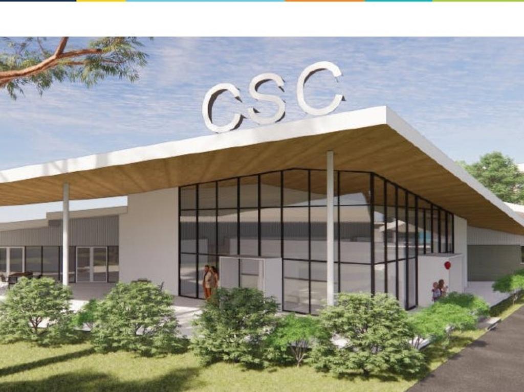 Artist’s impression of new buildings at Coorparoo Secondary College.