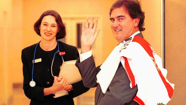 Peter Doust left his job as CEO of a private hospital to join the Dragons in 2000.