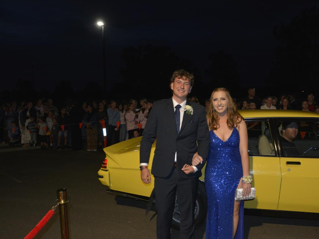 Will Cook and Taylor Bird at the Our Lady of the Southern Cross College Formal May 24th 2024