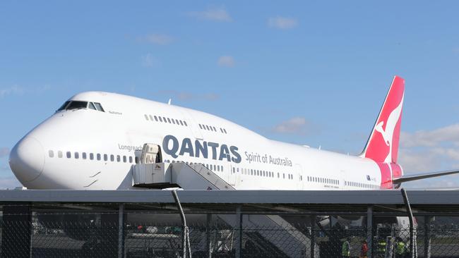 The Qantas application could lead to a doubling in flights - if approved. Picture: Glenn Hampson.