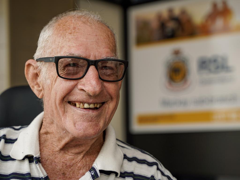 Mackay RSL Sub-branch member Robert Virgin fought in the Vietnam War. Picture: Heidi Petith