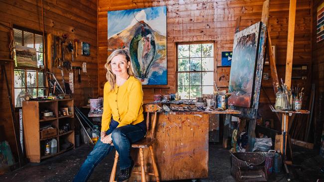 ’It will be a destination and a reason to come here’: Theatre director Kate Champion at artist Arthur Boyd’s former studio at Bundanon in NSW. Picture: Ryan Osland