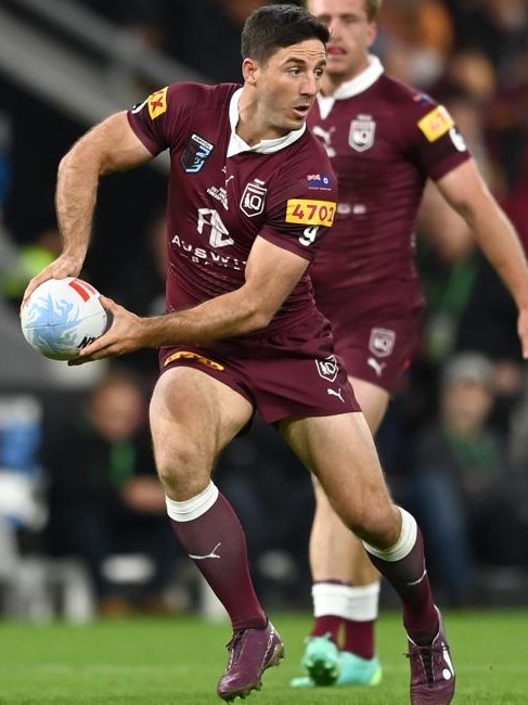 Ben Hunt in action for Queensland. Picture: NRL Photos