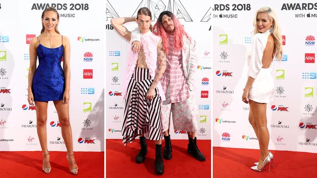 Aria Awards 2018 Red Carpet. Picture: Supplied