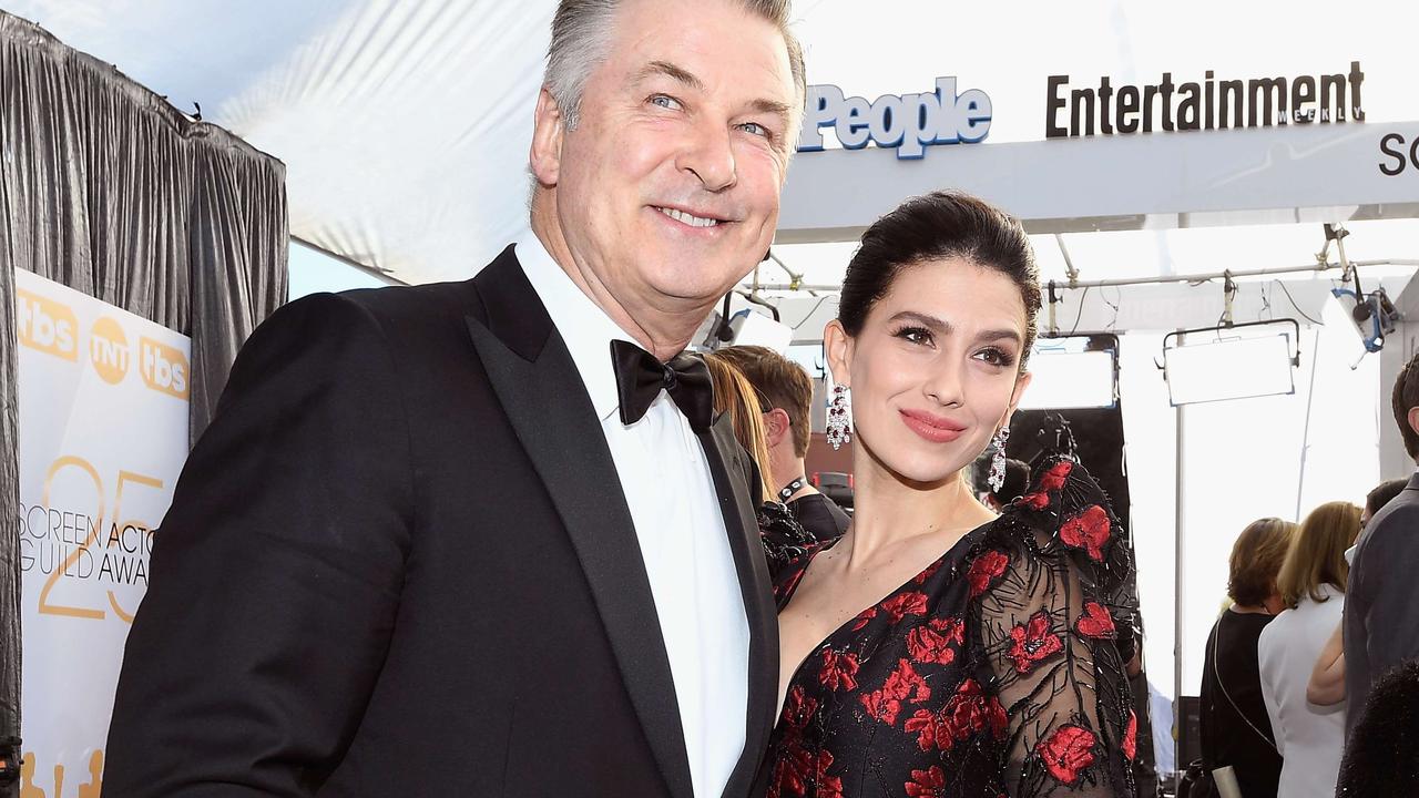 Alec Baldwin and Hilaria in 2019. Picture: AFP