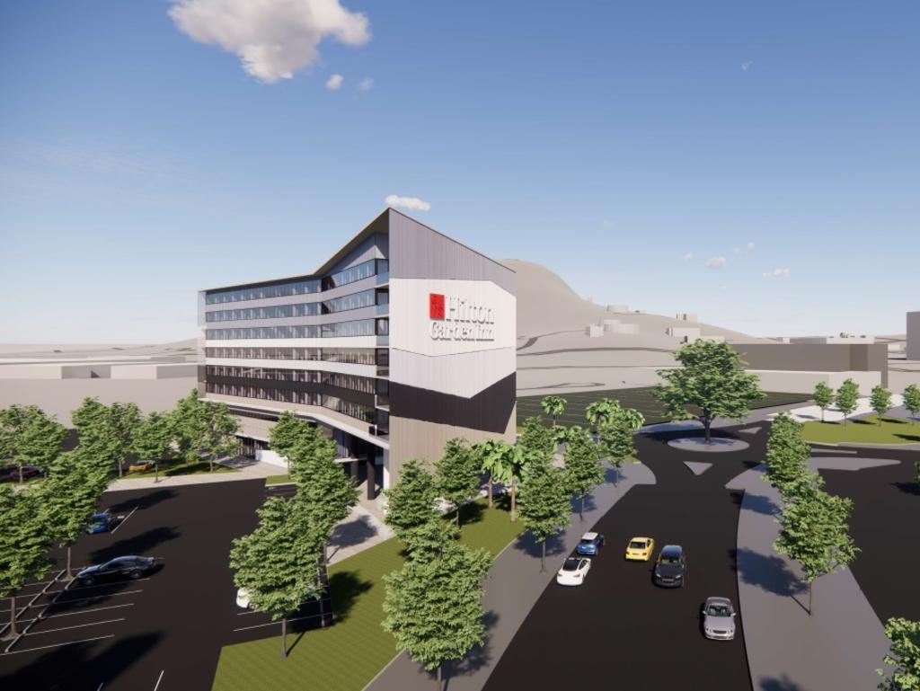 Updated artist impression for the Townsville Hilton Garden Inn. Picture: Supplied.