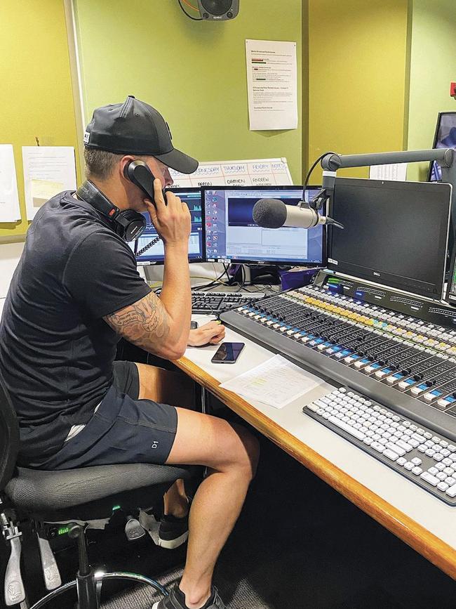 “You can’t hide who you are doing live TV or radio. You can’t fake that.” (Picture: Supplied)