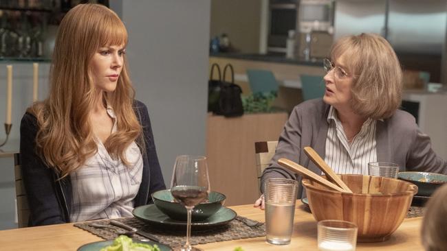 Nicole Kidman and Meryl Streep are part of Big Little Lies’ star-studded cast. Picture: Supplied