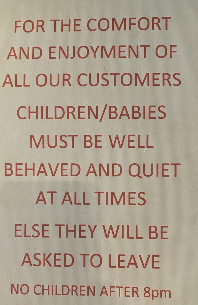 Should more pubs ban kids under the age of 12 from visiting venues?