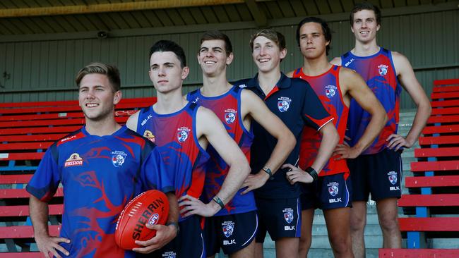 Caleb Daniel, Toby McLean, Declan Hamilton, Bailey Dale, Lukas Webb and Zaine Cordy were drafted to Western Bulldogs in 2014.