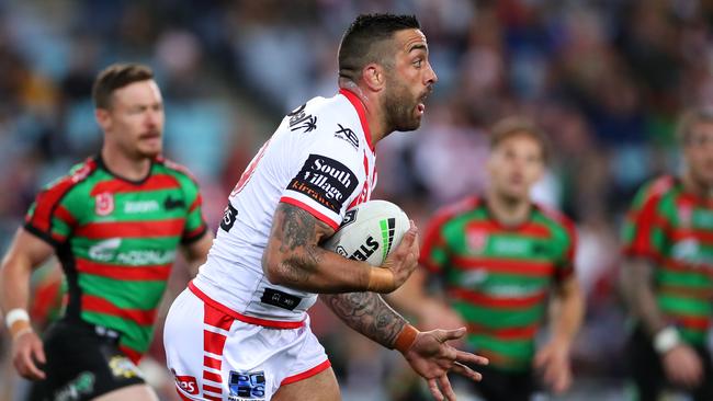 Paul Vaughan had a bit of a nightmare in Round 19. Picture: Cameron Spencer/Getty Images