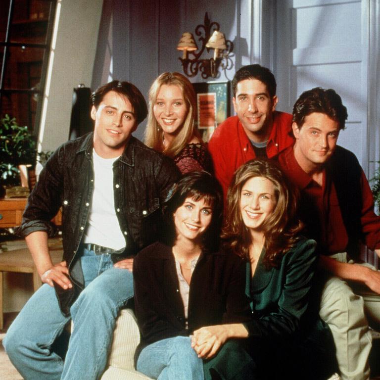 The cast on set in 1996.