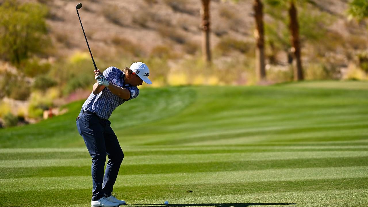 Smith already has a golfing affinity with Sin City. Picture: Alex Goodlett/Getty Images for CJ Cup @ Summit