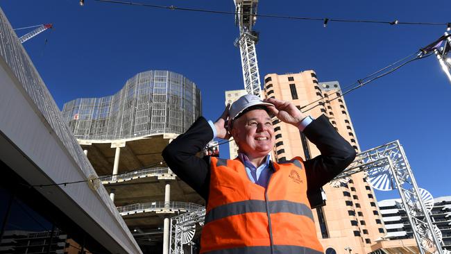 File photo of Adelaide Casino General Manager David Christian, who is leading discussions with unions over the future of the operation’s 1000 employees. Picture: Tricia Watkinson