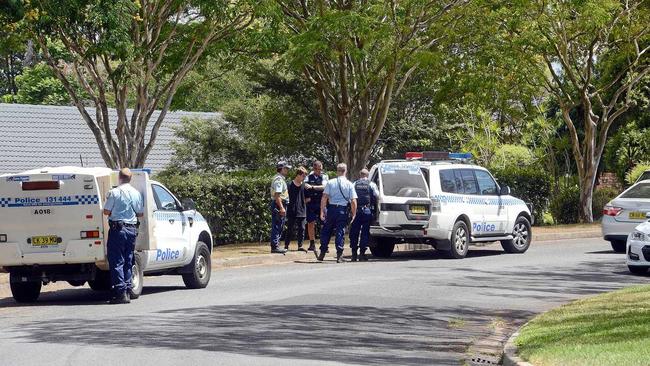 Police arrested a teen along with 20-year-old Charlie Mancktelow, from Keperra in Queensland (pictured), in Goonellabah on Wednesday. Picture: Cathy Adams