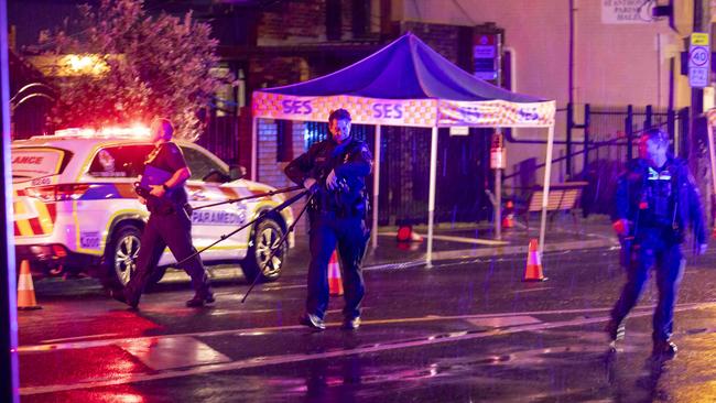 Neerim Rd, Glen Huntly where a Glen Eira College student was dragged into a car and assaulted. Picture: Wayne Taylor