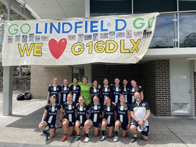 Lindfield FC U15 girls are through to the 2024 Champion of Champions grand final. Picture: Katrina May