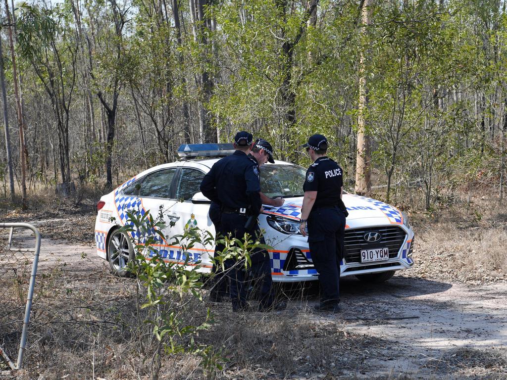 The scene where a man was shot dead by police.