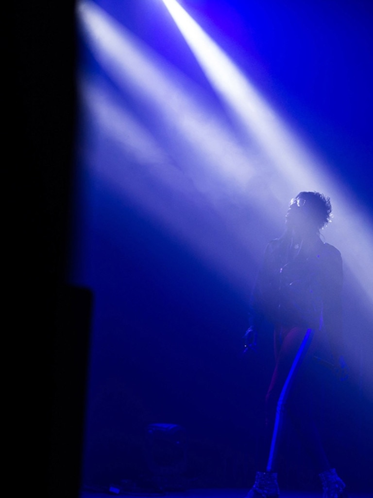 It’s not a tumour, it’s Yves Tumor (USA) performing at Unsound Adelaide 2018. pic: Rob Sferco