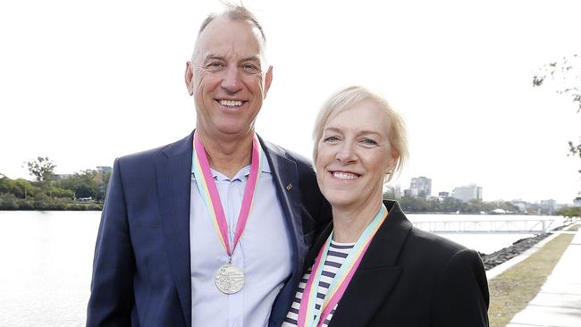 Mark and Tracy Stockwell, who is widely acknowledged as one of Australia’s most respected sports administrators.