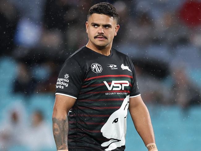 Braith Anasta insists he and Latrell Mitchell are now on good terms. Picture: Cameron Spencer/Getty Images
