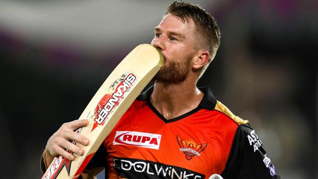 David Warner signed off from the IPL in typical belligerent style.