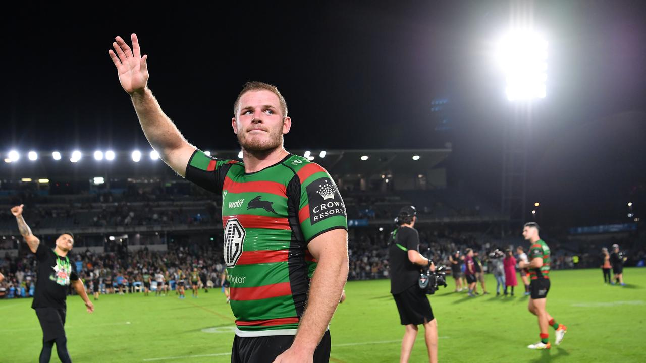 South Sydney’s Tom Burgess is likely to take a serious cut to his hefty wage.