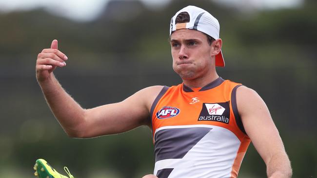 GWS midfielder Josh Kelly has a big decision to make. Picture: Phil Hillyard