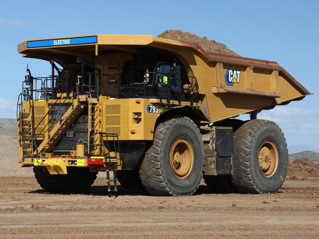 BHP and Rio Tinto are moving to transform their haul truck fleets into battery-electric powered machines. Picture: Supplied