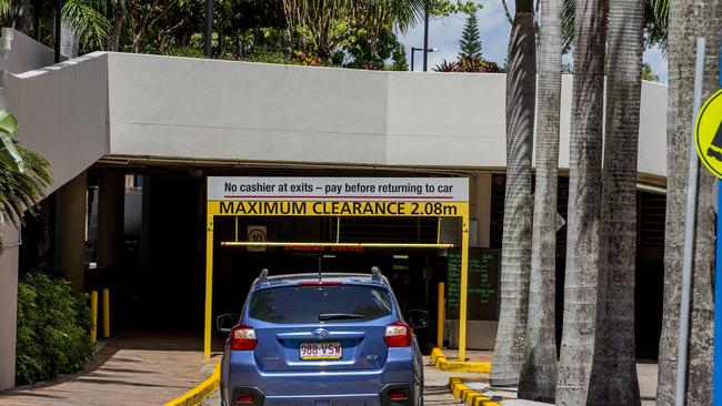 The Bruce Bishop Car Park in Surfers Paradise. Picture: Jerad Williams