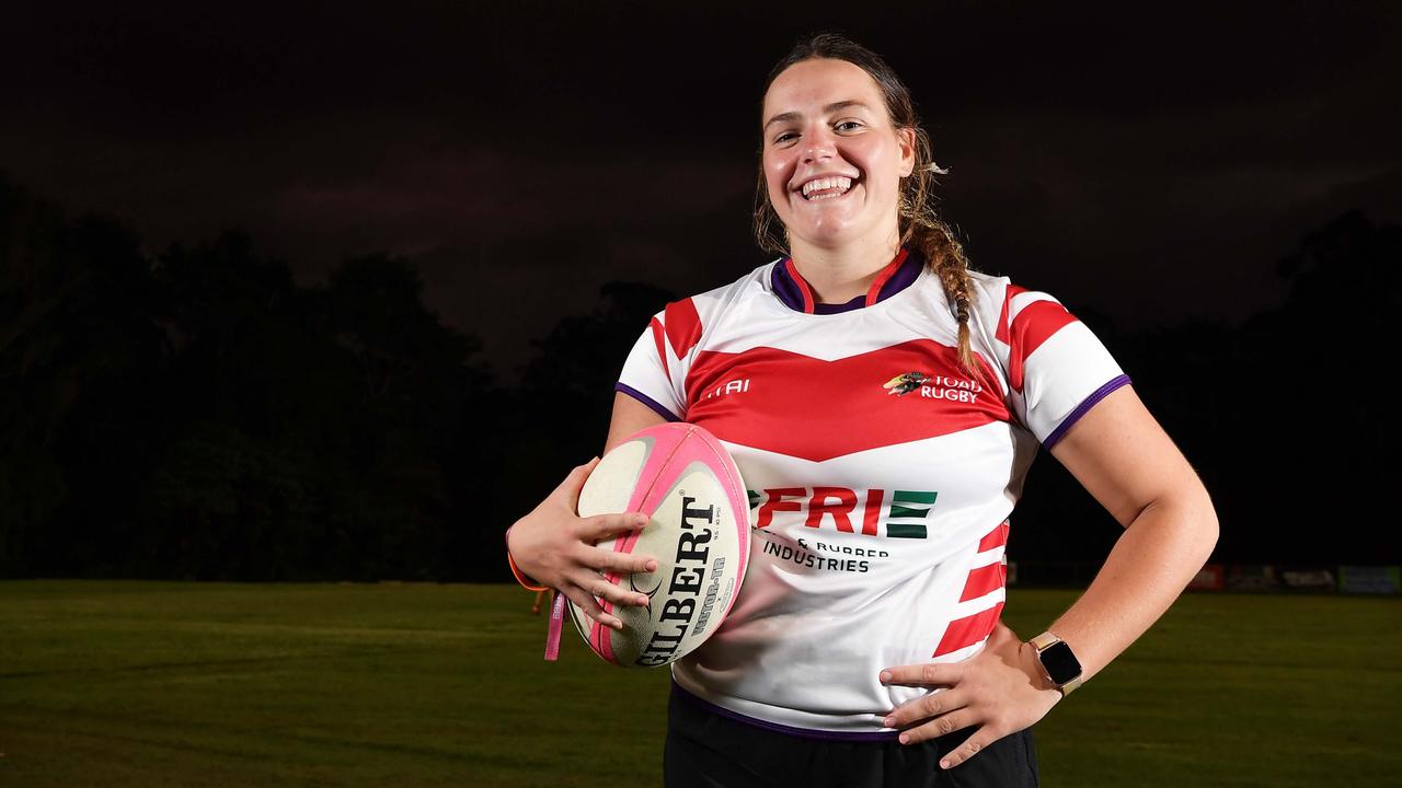 Nambour womens rugby union next generation talent. Eva Johnston. Picture: Patrick Woods.