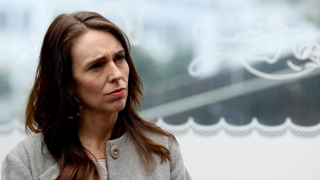 New Zealand Prime Minister Jacinda Ardern wants Australia to go 28 days without community transmission before a travel bubble opens. Picture: Hannah Peters/Getty Images