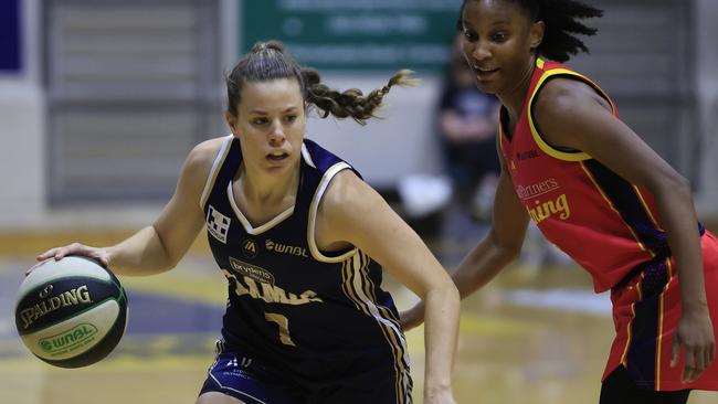 Sherrie Calleia has impressed in the WNBL as of late and is set for a big season at Mt Gambier in NBL1 South. Picture: Mark Evans