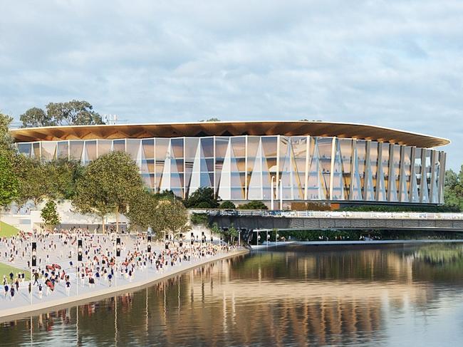 Riverbank rezoning push to build up premier precinct